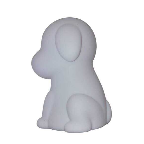 LED Squish Dog Tap Light Color-Changing Soft Silicone Night Lamp - Picture 3 of 8